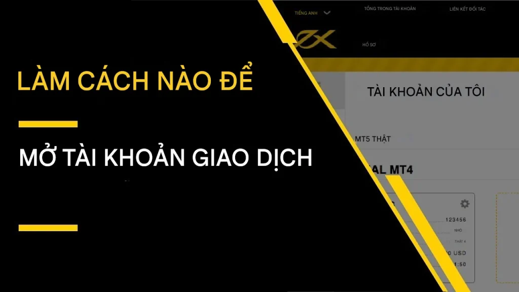 Hướng dẫn mở tài khoản giao dịch Exness từng bước cho người mới